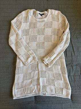 Vans Lightweight Open-Knit Checker Sweater